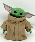 Grogu Figure, Baby Yoda Mandalorian Inspired, Grogu Collectible, 3D Printed Star Wars Figure, Cute Alien Figure, Sci Fi Gift, Display