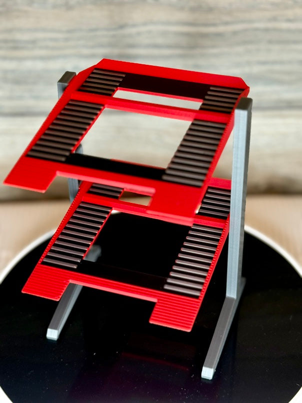 3D-Printed 2-Post Garage Lift for Tooned Cars (Choose Size)