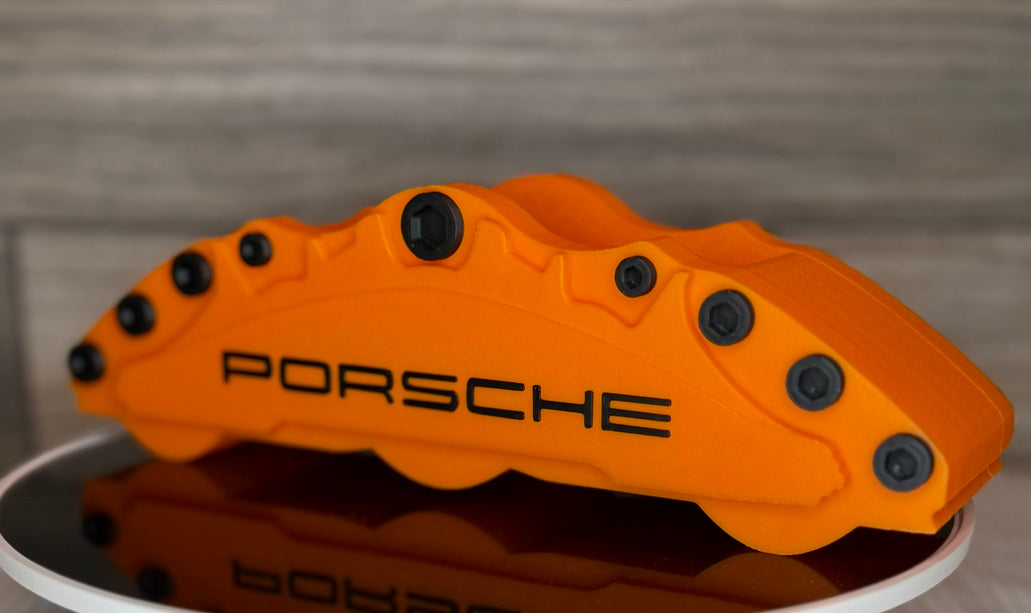3D Printed Performance Brake Style Business Card Holder | Motorsport Desk Organizer | Racing Caliper Design | Office Display (Select Style)