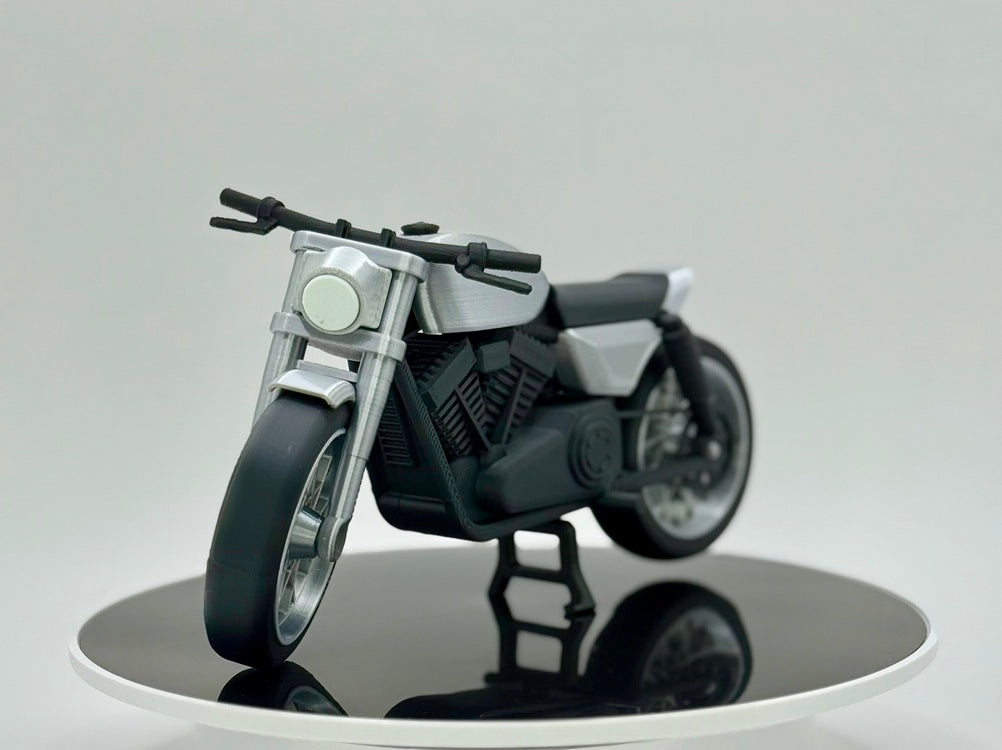 3D Printed Cafe Racer Motorcycle Model | Vintage Style Bike | Classic Racer Desk Decor | Collector Display Gift