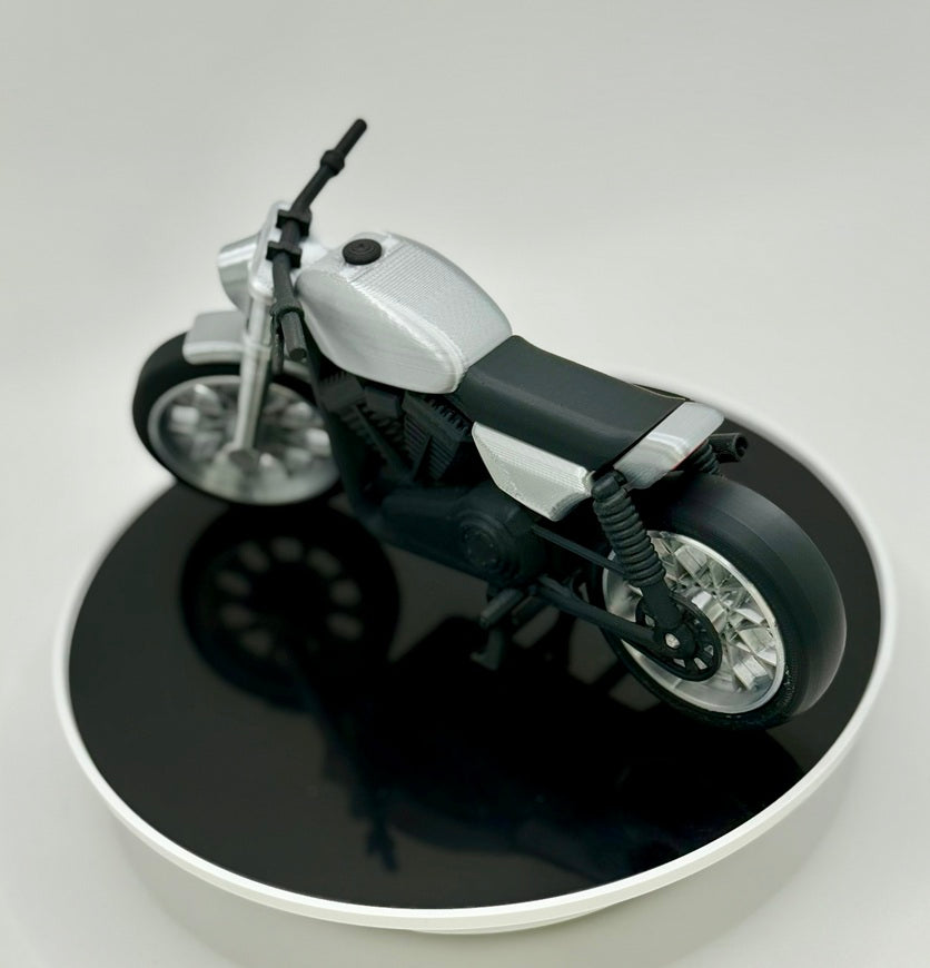 3D Printed Cafe Racer Motorcycle Model | Vintage Style Bike | Classic Racer Desk Decor | Collector Display Gift