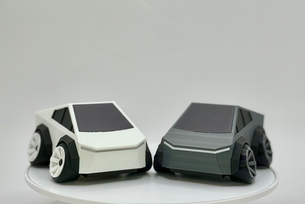 3D Printed Futuristic Electric Pickup Truck Model | Wide Stance Truck | Sci-Fi Style Desk Display | Modern Vehicle Decor