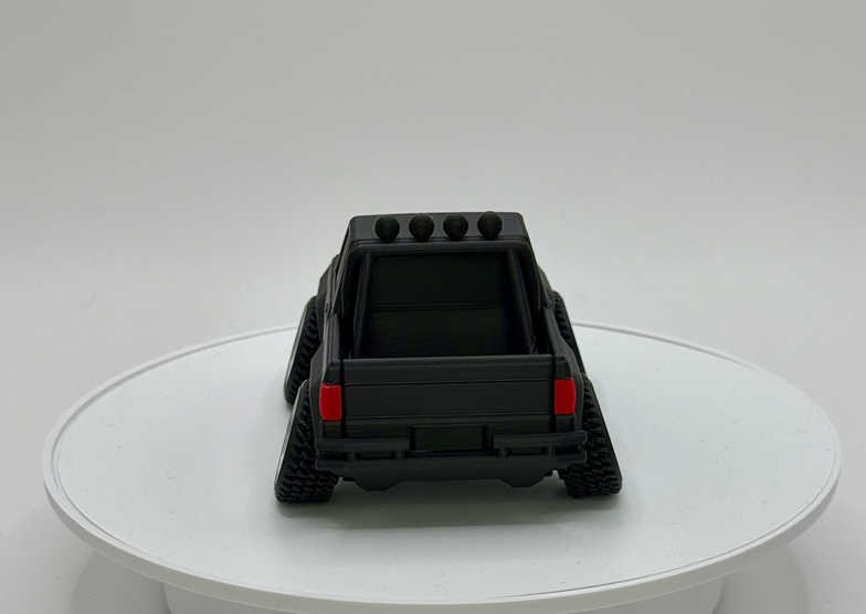 Tooned Toyota SR5 Pickup 3D Printed Model | Classic Mini Truck Collectible | Vintage Truck Desk Display | Car Enthusiast Gift