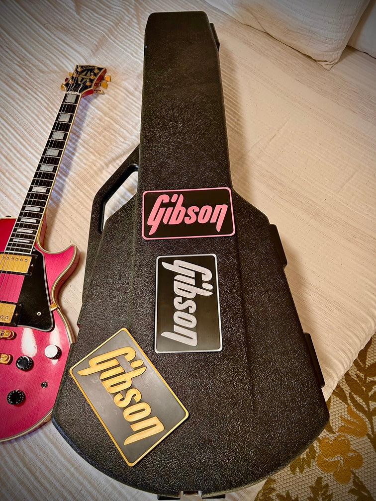 Gen 2 & 3 Chainsaw Guitar Case Logo Replacement | 3D Printed Replica Badge | Vintage Restoration Part