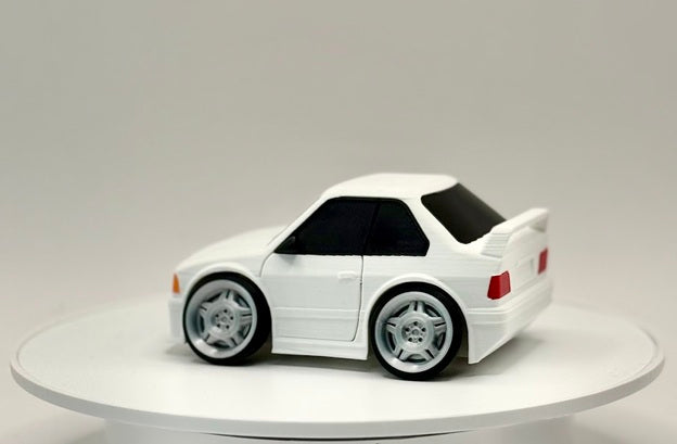 BMW M3 E36 3D Printed Model, E36 M3 Car Collectible, BMW Car Decor, Classic Sports Car Model, Automotive Gift, Desk Display, Color Choice
