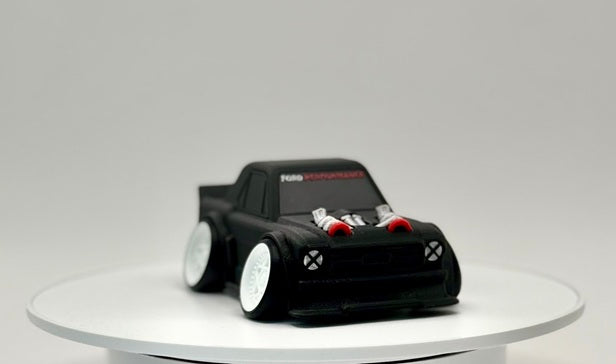 Hoonicorn Inspired Mustang Model, Toonicorn Style Car, 3D Printed Mustang, Drift Car Collectible, Racing Car Decor, Muscle Car Gift