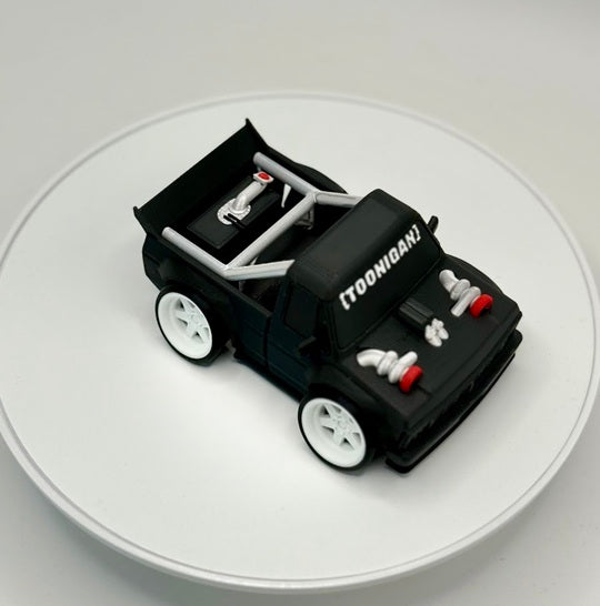 Hoonigan Inspired Truck Model, Custom Race Truck, 3D Printed Truck, Off Road Collectible, Racing Decor, Automotive Display, Car Enthusiast Gift