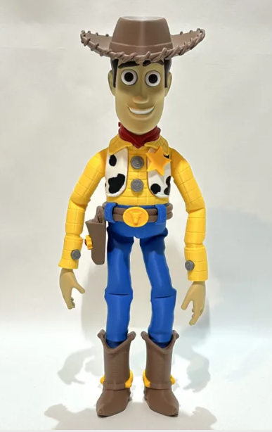 Woody Figure, Woody Toy Story Inspired Figure, Cowboy Toy Collectible, 3D Printed Woody Figure, Western Character Decor, Toy Gift