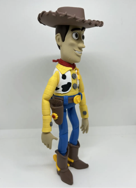 Woody Figure, Woody Toy Story Inspired Figure, Cowboy Toy Collectible, 3D Printed Woody Figure, Western Character Decor, Toy Gift