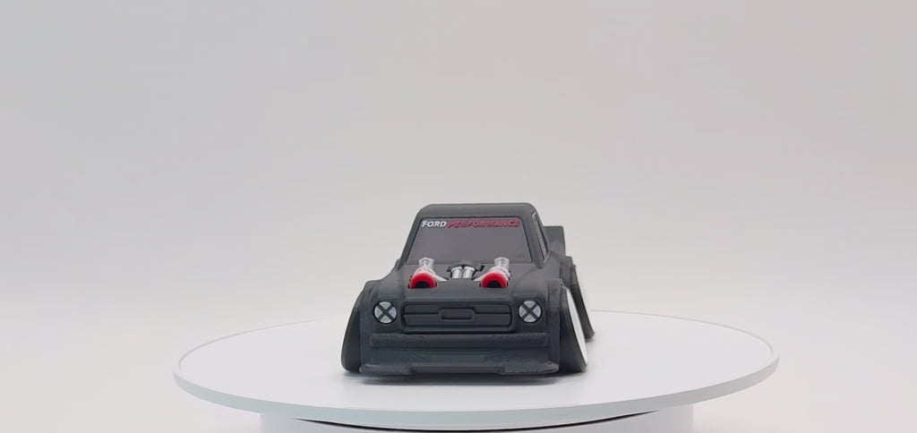 Hoonicorn Inspired Mustang Model, Toonicorn Style Car, 3D Printed Mustang, Drift Car Collectible, Racing Car Decor, Muscle Car Gift