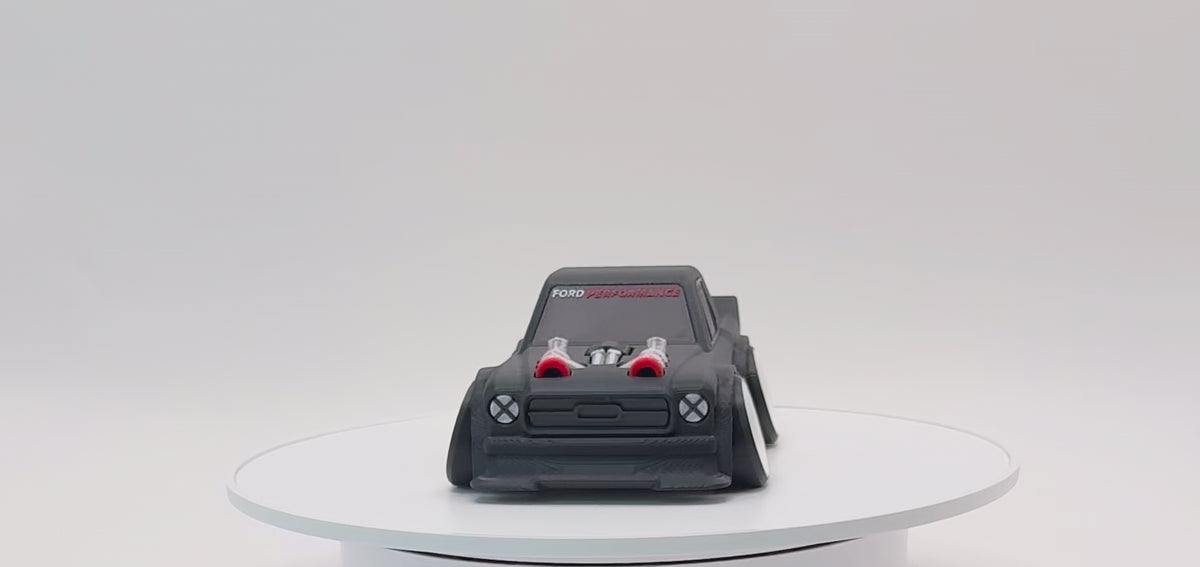 Hoonicorn Inspired Mustang Model, Toonicorn Style Car, 3D Printed Mustang, Drift Car Collectible, Racing Car Decor, Muscle Car Gift