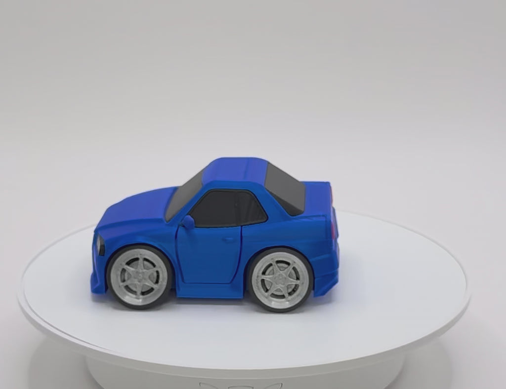 3D Printed Skyline GT-R R34 Inspired Model | JDM Sports Car Collectible | Wide Stance Desk Display | Automotive Decor | Car Enthusiast Gift