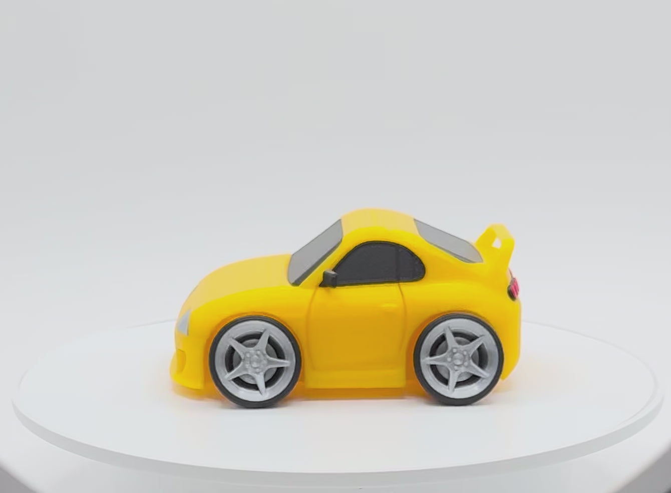 Tooned 90s JDM Sports Coupe 3D Printed Model | Turbo Street Car Wide Stance | Tuner Style Desk Display | Collector Decor